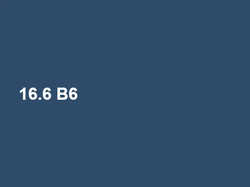 CD1002 16.6 B6